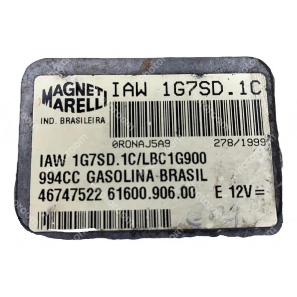 Módulo De Injeção Fiat Palio Fiasa 1.0 8v Iaw1g7sd1c