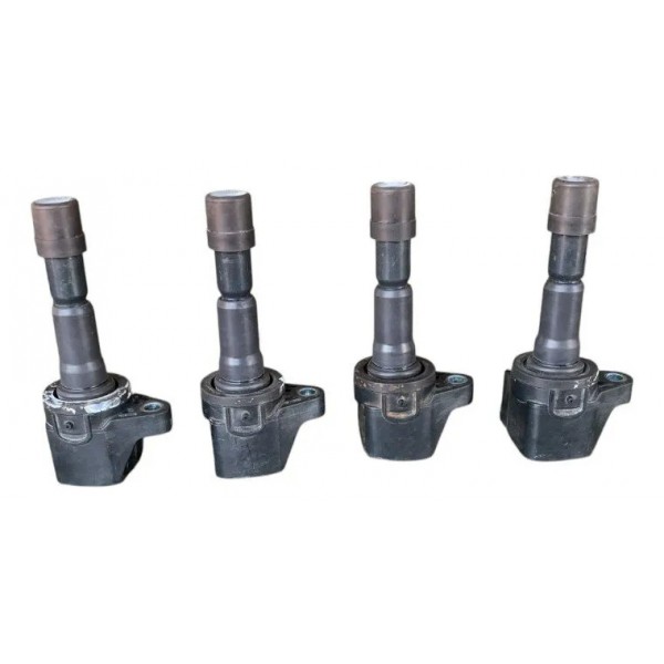 Kit 4 Bobina Ignição New Fit / New City Hitachi 2009 2015