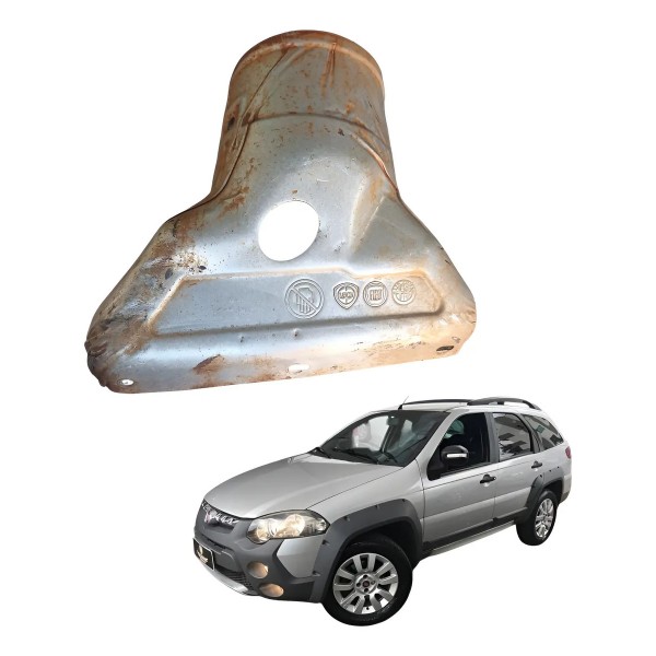 Defletor Protetor Calor Escape Fiat Palio Wekeend 2010 2018