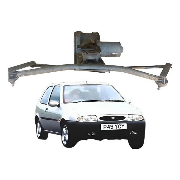 Motor Limpador Para-brisa Ford Courier Fiesta 1997 A 2002