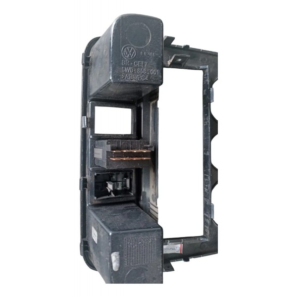 Moldura Central Painel Gol Saveiro Parati G4 Preto