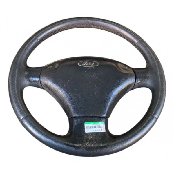 Volante Ford Fiesta Courier 1998 2002 Original Preto