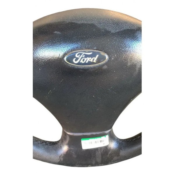 Volante Ford Fiesta Courier 1998 2002 Original Preto