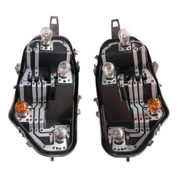 Par Circuito Lanterna Traseira Fiat Mobi Original 48940751 A Ambos Lados Vermelho