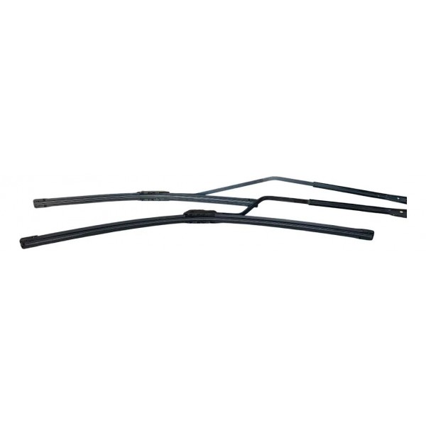 Par Braço Limpador Parabrisa Citroen C3 2003 A 2012 Esquerdo