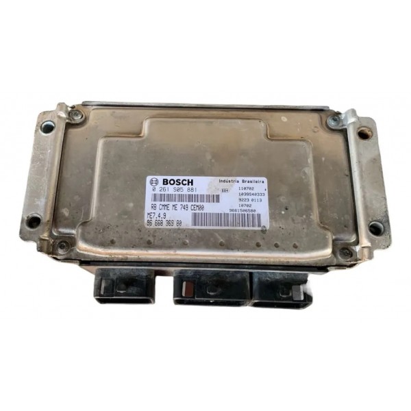 Kit Code Módulo Injeção Peugeot 207 1.4 8v Flex