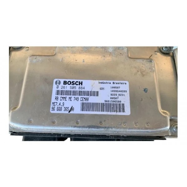 Kit Code Módulo Injeção Citroen C3 2003 2012