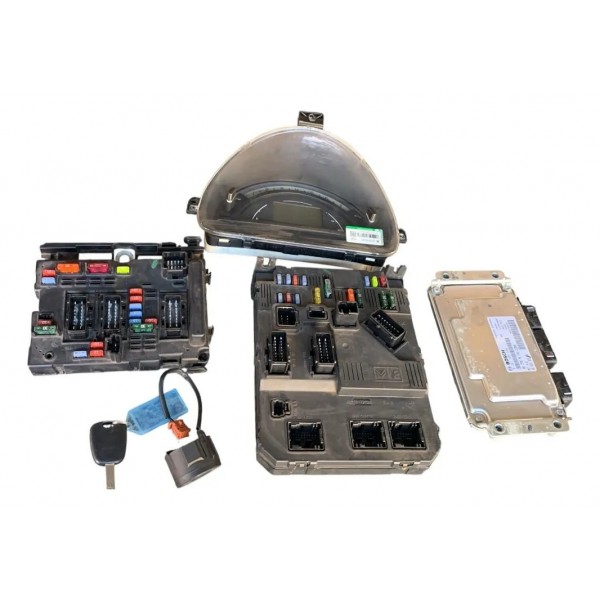 Kit Code Módulo Injeção Citroen C3 2003 2012