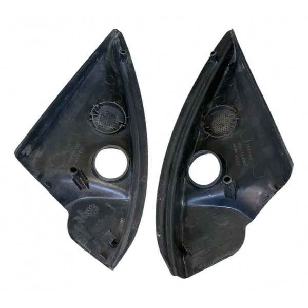 Par Moldura Retrovisor Interno Peugeot 207 Original