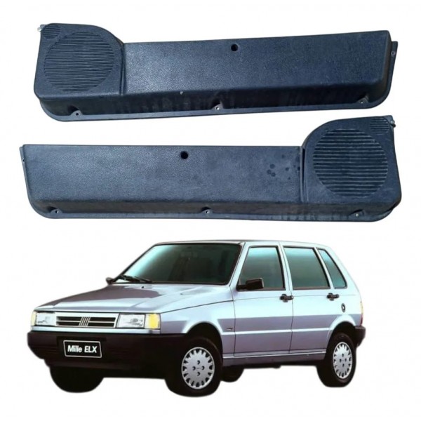 Par Porta Objeto Dianteiros Fiat Uno 1997 4 Portas Original