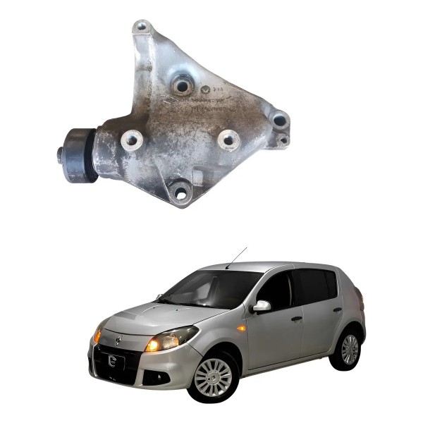 Suporte Compressor Ar Renault Clio Logan Sandero 1.0 16v